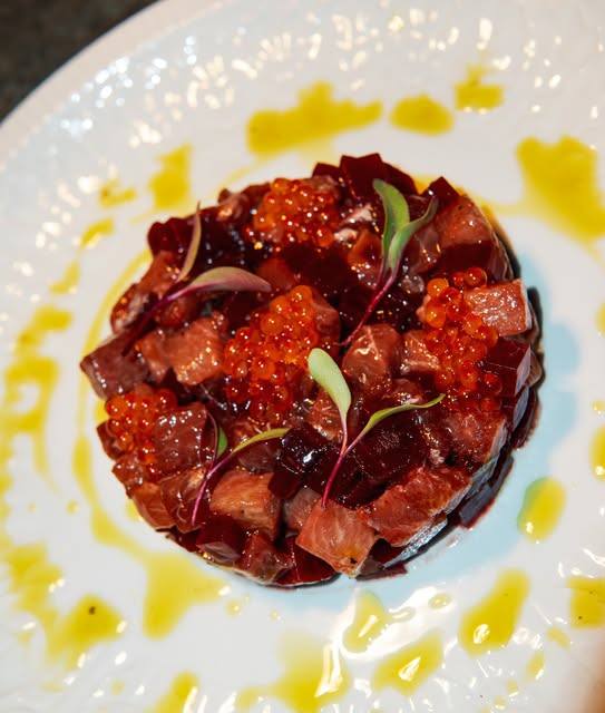 Tartar de wagyu amb harissa i sumac